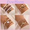 Boho Stil Damenarmbänder Handgefertigt Natürliche Muschel Geschenk für Sie