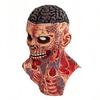 Full Head Masque with Neck Coverage Scary Zombie Masque, Adults Horror Latex Hood Creepy Cosplay Costume Accessories Realistic Skeleton Halloween for