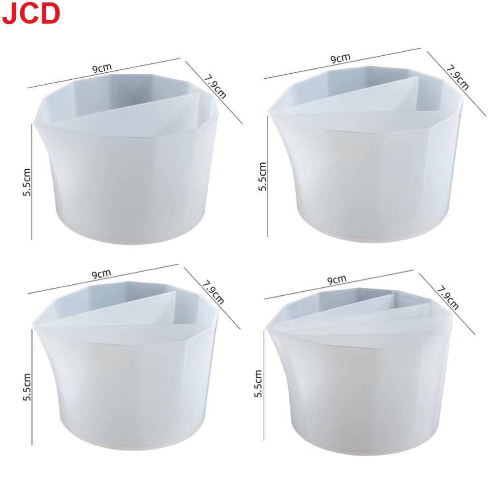JCD 1pcs Crystal DIY Gel Dropping Silica Gel Color Mixing Cup 4 Specifications Color Mixing Cup Silica Gel Mold Tools