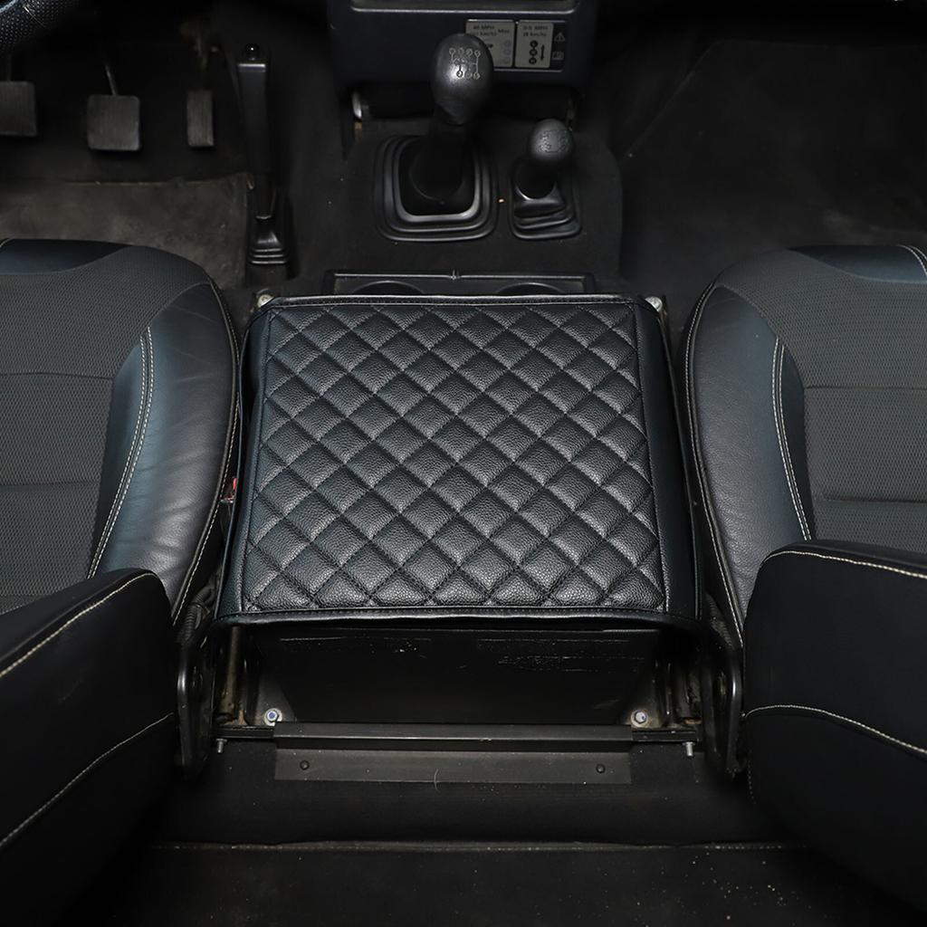 PU Leather Armpad Center Console Armrest Cover for Land Rover Defender 2004-18