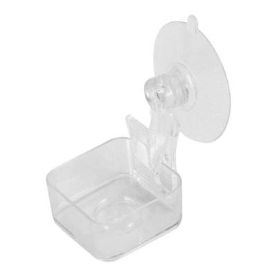 Chameleon Food Bowl Suction Cup Reptile Food Dish Home Use Pet Keeping Tray Easy-Clean Water Container for Balcony Living Room