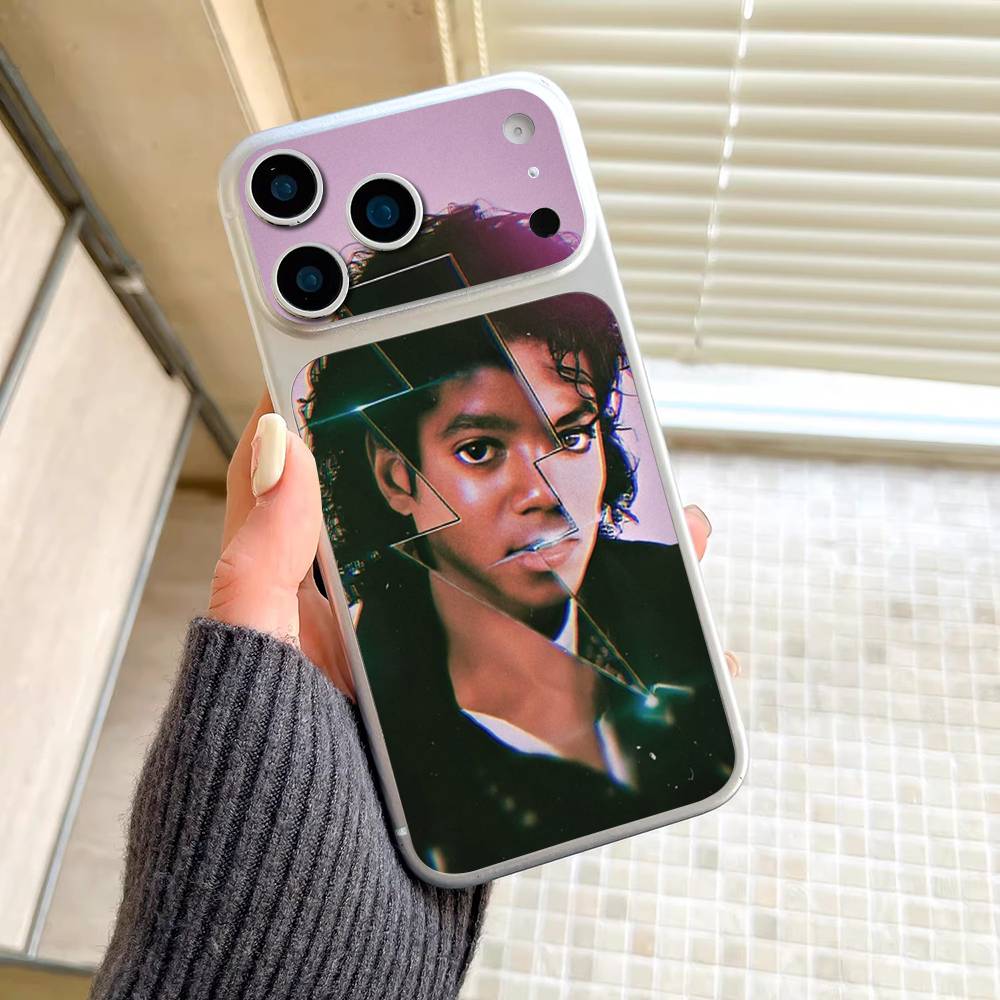 Pop Singer Michael Jackson Back Cover Decal Protective For Iphone 17 Pro Max Skin Sticker Back Protective Decorative Sticker