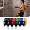 11Pcs Resistance Bands Set Door Anchor Leg Strap 200lb Multifunctional Fitness Set for Home Gym Office
