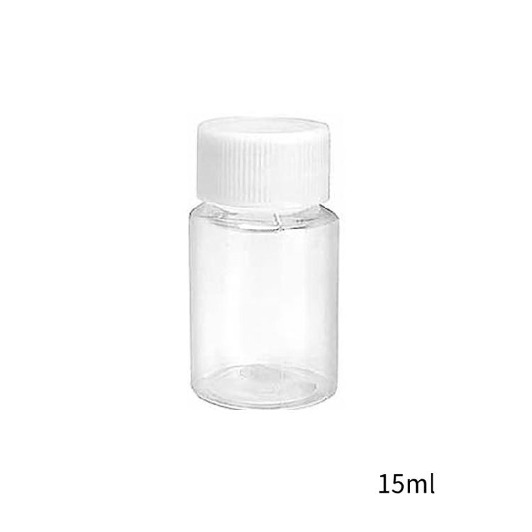 15ml Flaschen für Medikamente Transparente Flaschen für ätherische Öle und Lotionen