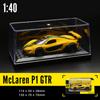 MSZ CCA 1:36~1:47 Lamborghini Aventador SVJ 63 BMW X5 Gt3 McLaren Volkswagen Model Acrylic Box Metal Alloy Car Toy Gift Series