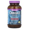 Omega-3 Fish Oil, Heart Health, Lemon Flavor, 120 Softgels (1,000Mg per Softgel)