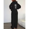 Women's Pullover and Wide Leg Sweatpants Set Are Fashionable and Comfortable Streetwear, Perfect for Autumn and Winter Women's Clothing
