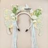 Mid-Autumn Hanfu Fairy Hair Clip - Women's & Children's Ancient Style Floral Tassel, Sweet Accessory for Girls