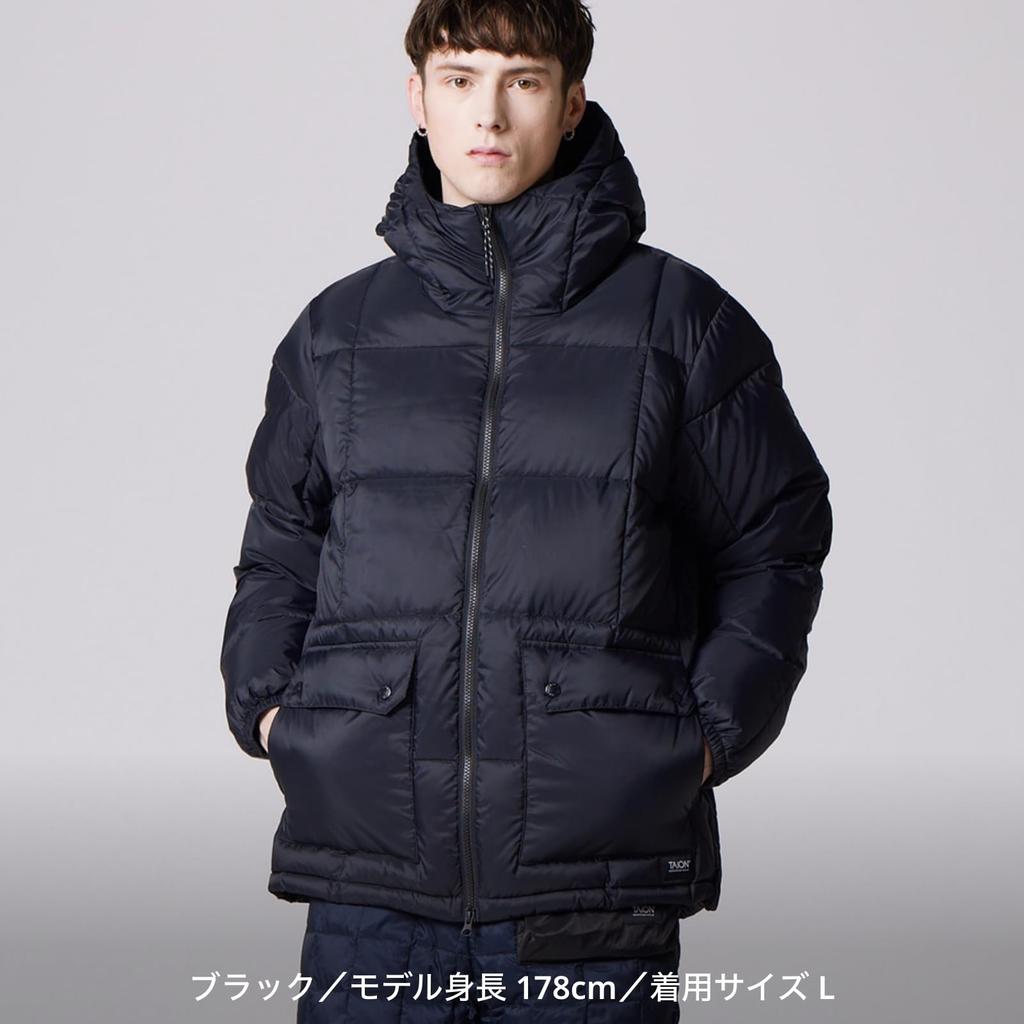 Taion Unisex Mountain Packable Volume Down Parka 106VZMT Beige XS