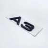 3D Krom Glanssvart ABS TDI TFSI Bil Bakemblem Klistremerke for Audi A1 A3 A4 A5 A6 A6L A7 A8 S3 S6 Q3 Q5 Q7 TT S RS