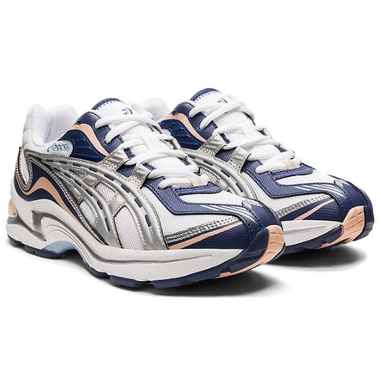 Asics Gel-Preleus Retro Versatile Sports Mesh Synthetic Leather Durable Breathable Low-Top Casual Running Shoes Women Sneakers 1202A061-101