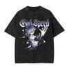 Anime Hunter X Hunter Printed Tshirt Mens and Womens Washed Tshirt High Quality Vintage Cotton Tshirt Harajuku YK Top