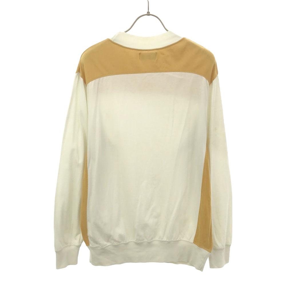 Givenchy Wyprodukowano w Japonii Długi rękaw Krój M Biały x brązowy dres Męski Używany