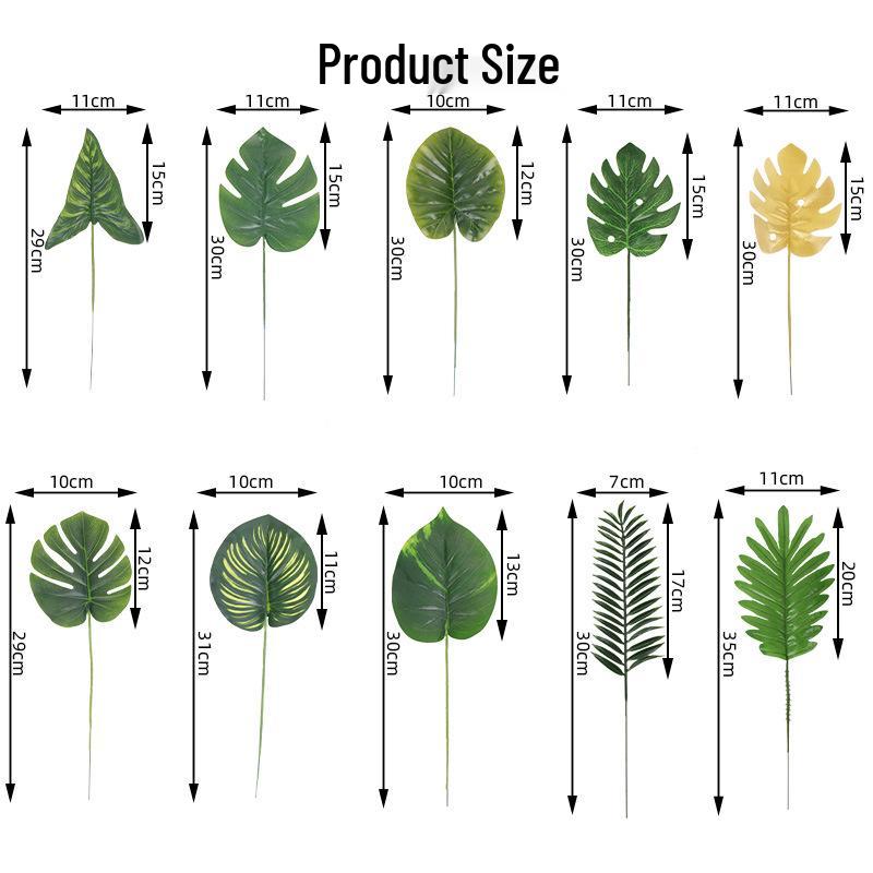 Mini Turtle Leaf Simulation Decor - Ideal for Kindergarten, Home, Wall, and Cake Decorations