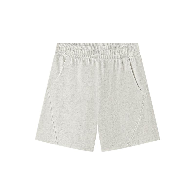 Skechers Solid Color Loose Fit Casual Shorts Women bottoms L226W028-0248 S