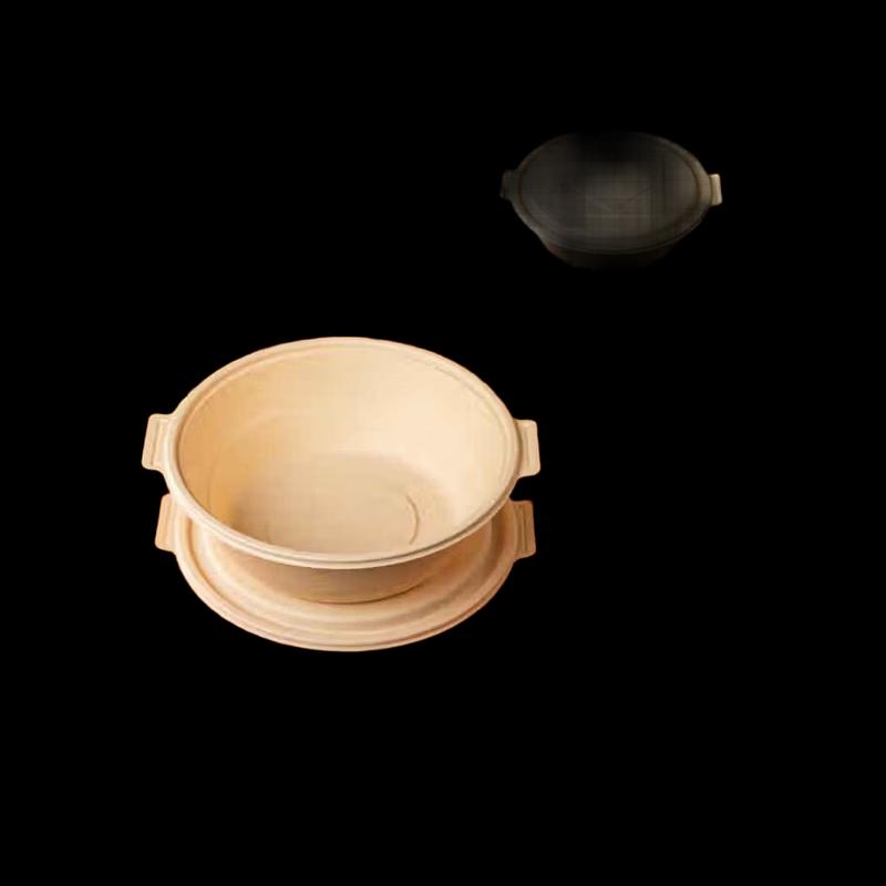 Eco-Friendly Biodegradable Round Food Container