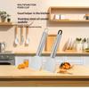 Multipurpose Stainless Steel Cleaning Scraper Rust Proof Blade Hanging Loop for Kitchen Baking Grill Window Cleaning