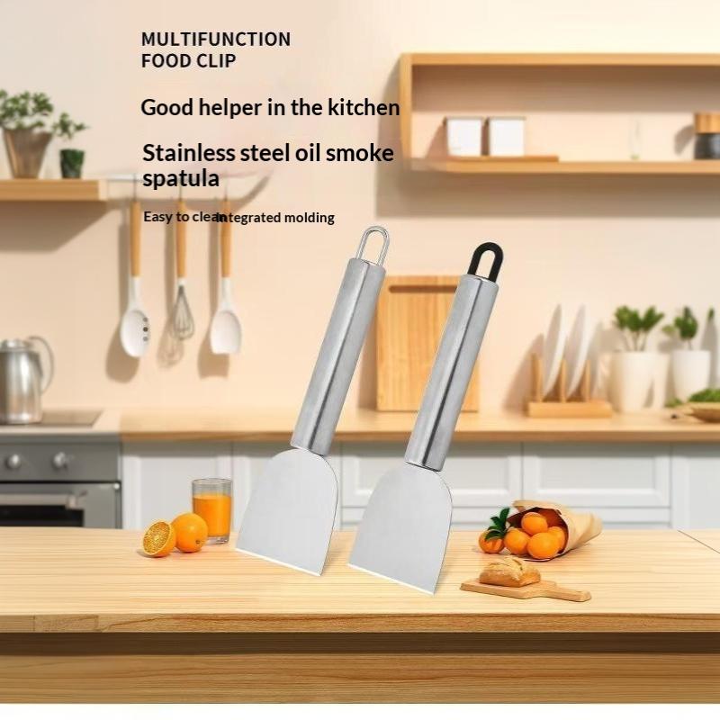 Multipurpose Stainless Steel Cleaning Scraper Rust Proof Blade Hanging Loop for Kitchen Baking Grill Window Cleaning