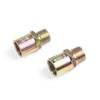Oil Filter Cooler Sandwich Thread Plate Adapter for Honda Aluminum Oil Adapter With Connectors M20*1.5 and 3/4