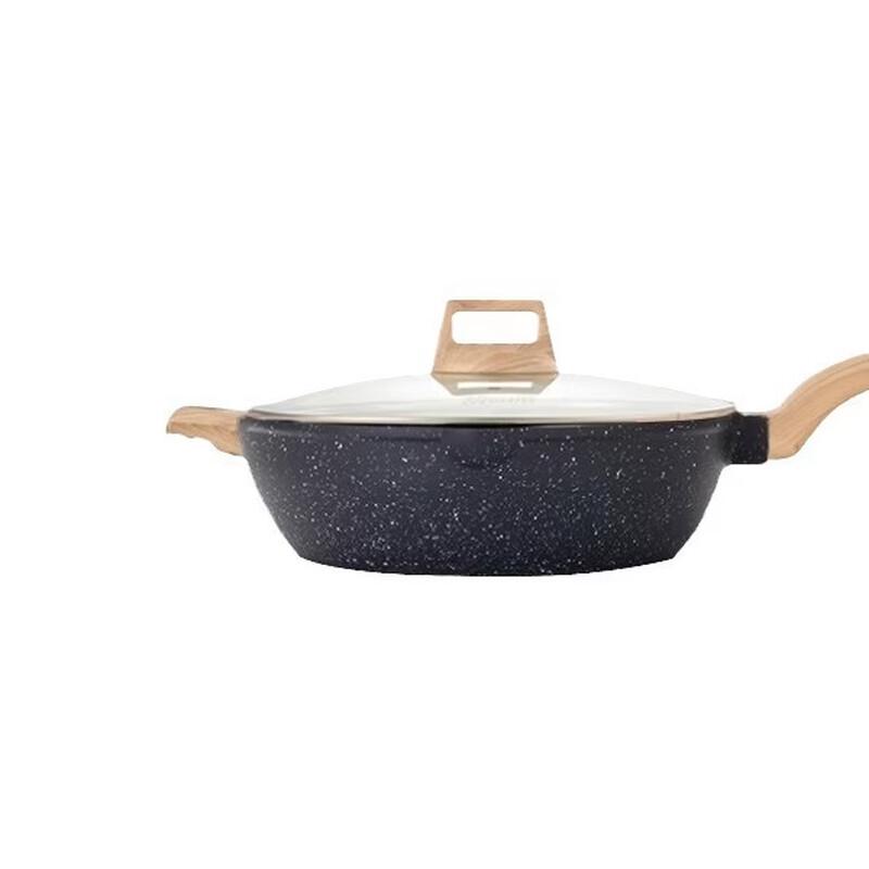 Maifan Stone Multi-Cooker Wok with Lid