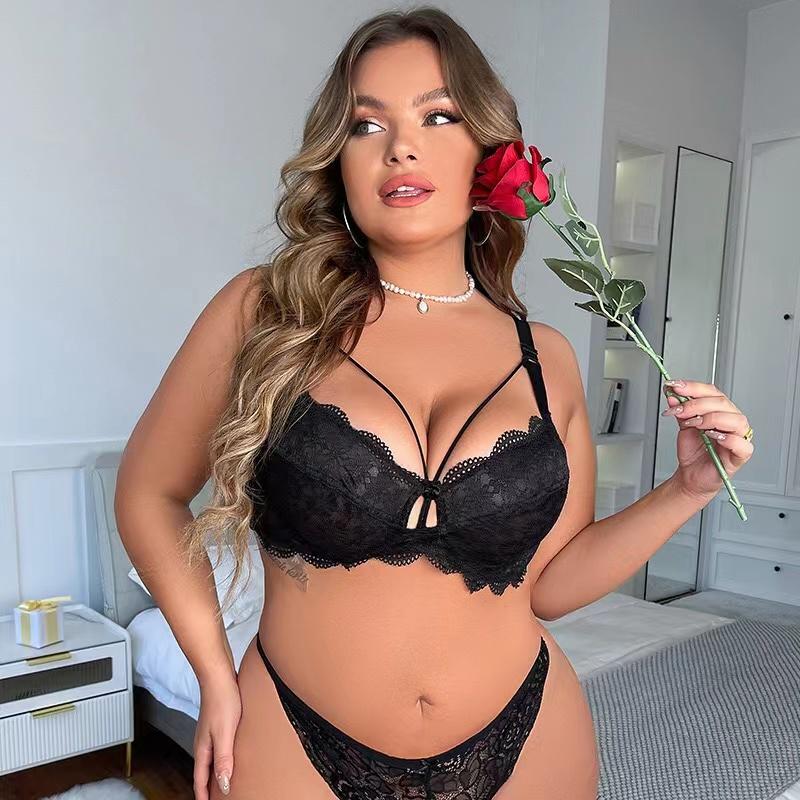 Sexy Women Underwear Plus Size Floral Lace Bras Super Thin Brassiere Female Bralette Bra