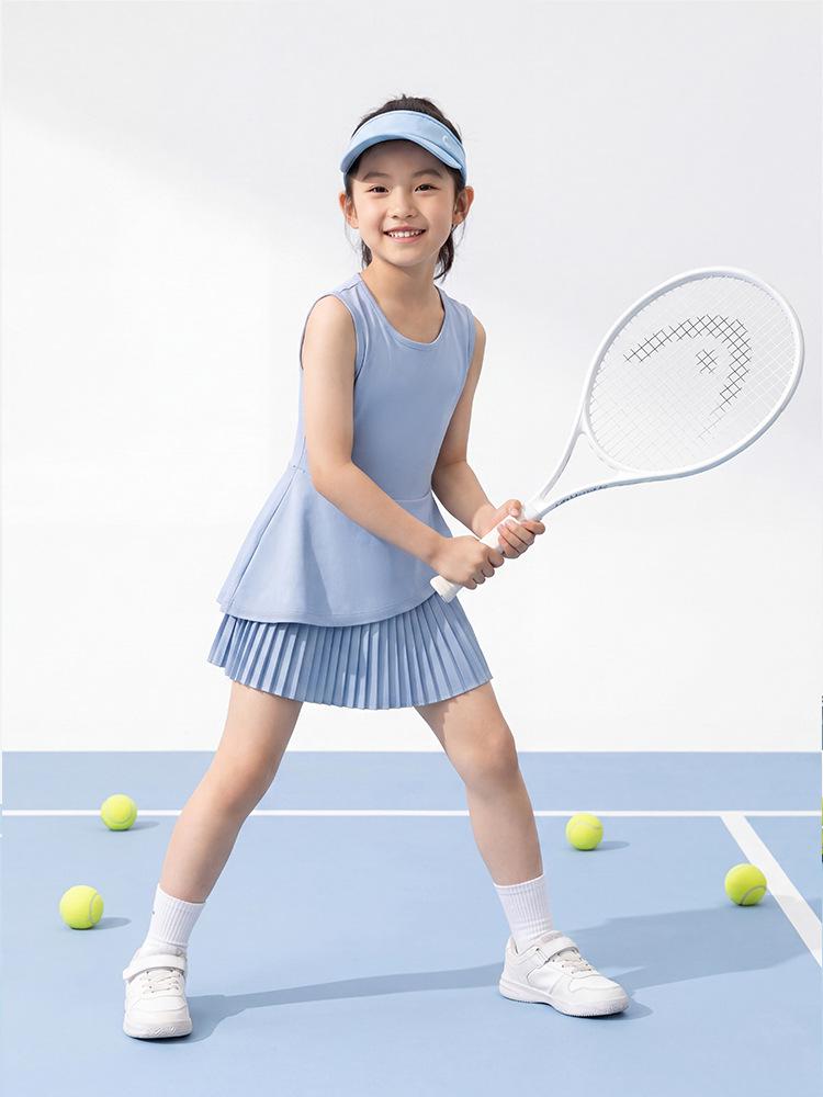 Girls' Pleated Tennis Skirt - Quick-Dry, Anti-Exposure Summer Sports Skirt 2026