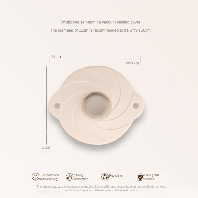 Silikon Saugdeckel Mikrowellen Hitzebeständige Abdeckung Wrap Schüssel Dosen Deckel Vakuumversiegelung Stretch Verschlussdeckel Kochgeschirr