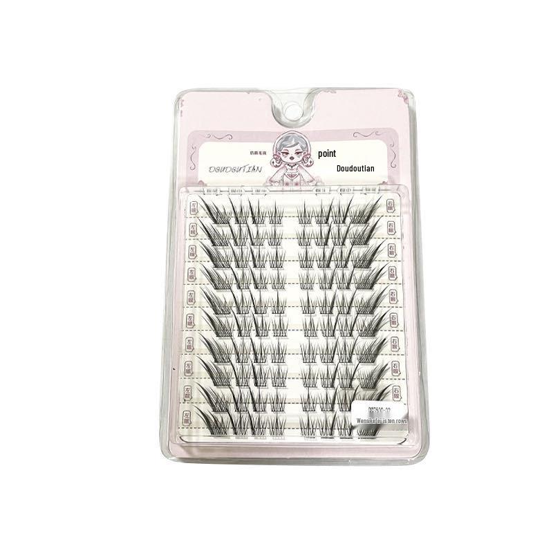Doudou Sweet & Charming Fox Eye False Eyelashes, Clear & Natural, Cosplay & Comic Book Style, Dense Chinese Style.