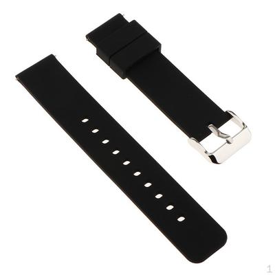 18mm / 22mm Durable Watch Rubber Replacement