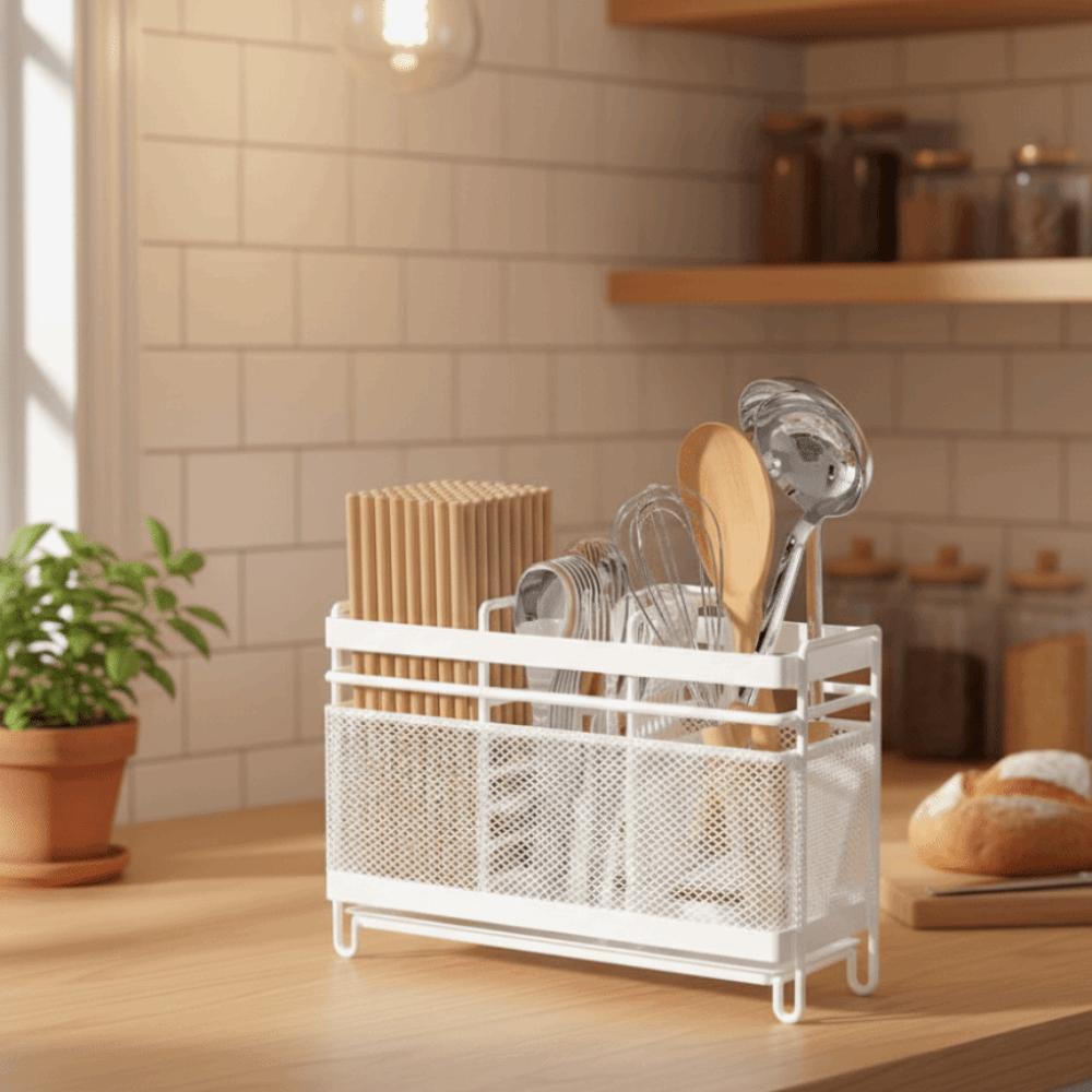 Space Saving Chopsticks Storage Holder Rust Proof Cutlery Storage Shelf  Kitchen Gadgets