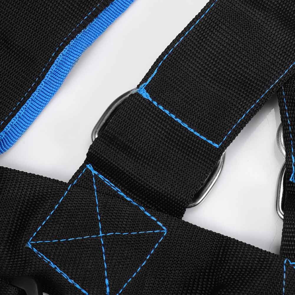 Adjustable Weight Trainer Speed Resistance Sled Shoulder Harness Training Equipment Fitness For Indoor Outdoor Power Belt