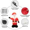 LED Light Christmas Inflatables Decor DIY Lighted Dolls Inflatable Model Toys  Rooftop Decor