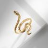 European and American Style Snake Shaped Female Ring Water Snake Venomous Snake Beautiful Snake Titanium Steel Ring