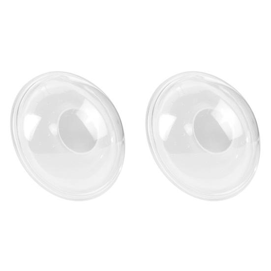 

2 шт. молокоотсосы пищевой прозрачный силиконовый без BPA носимый коллектор грудного молока для дома прозрачный