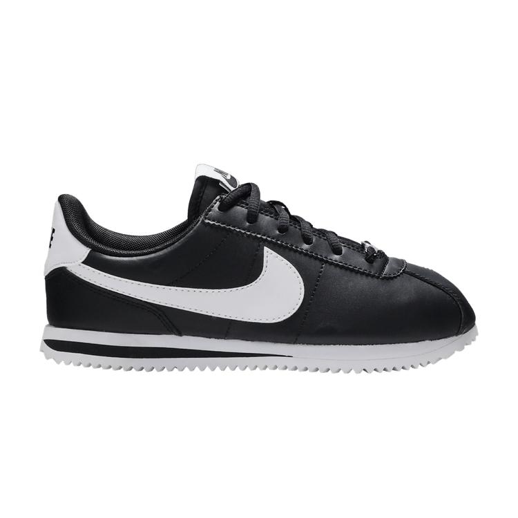 Nike Cortez Basic Leather Black White (GS) 36