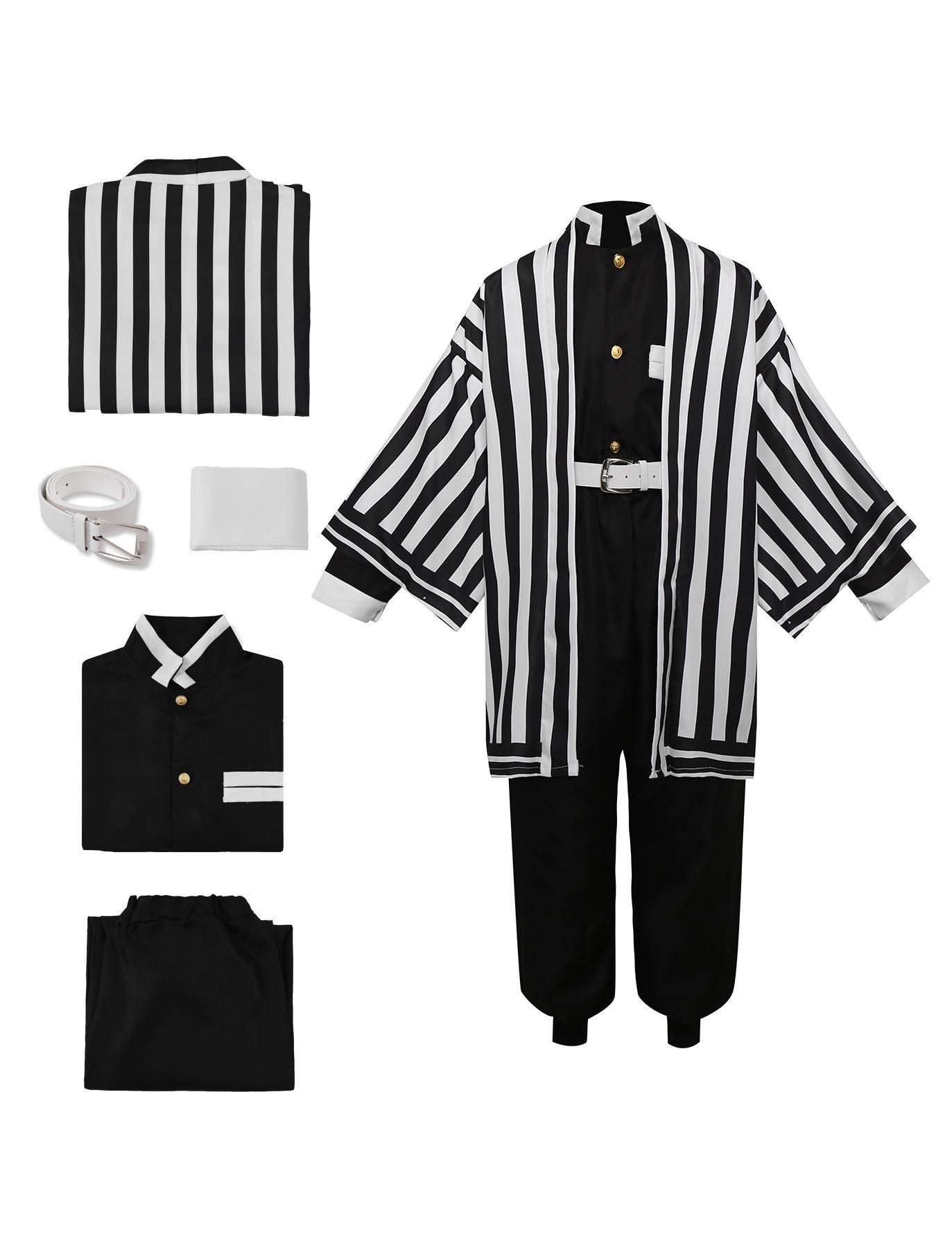 

Halloween costume Kokusai Blade Stove Tanujiro, cartoon my wife Shanyi Tomioka Yoshiyuki cosplay XXXL