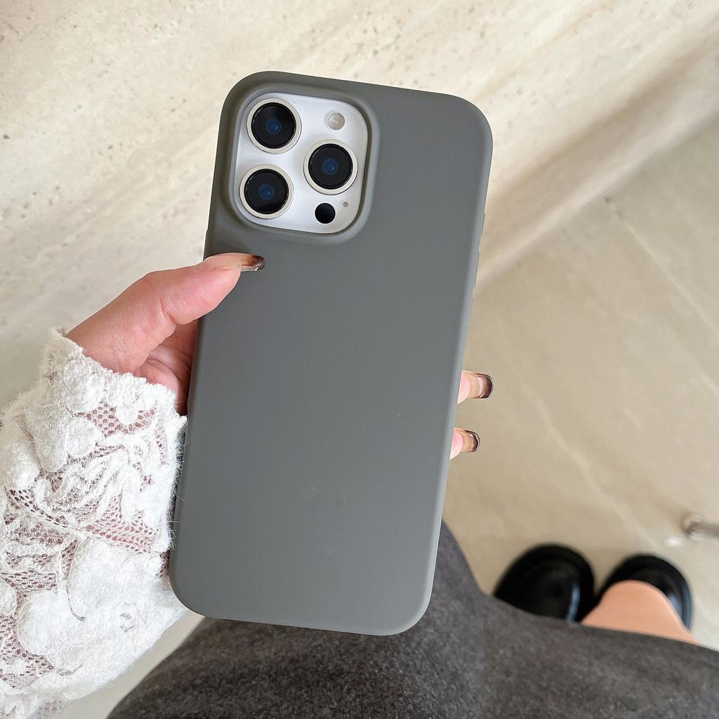 Applicable To Apple 11promax Mobile Phone Case 11 Skin Feel 11 Matte 11promax Protective Case 11 Solid Color Anti-drop Case