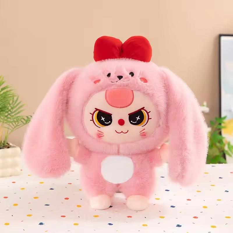 Baby Cos Bunny Plush Toy Stuffed Animal Kawaii Pillow Cute Doll Room Decoration Girl Gift