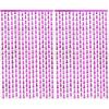 Bachelorette Party Decoration,2 Pack Purple Fringe foil Curtains 3.3 x 6.6 ft