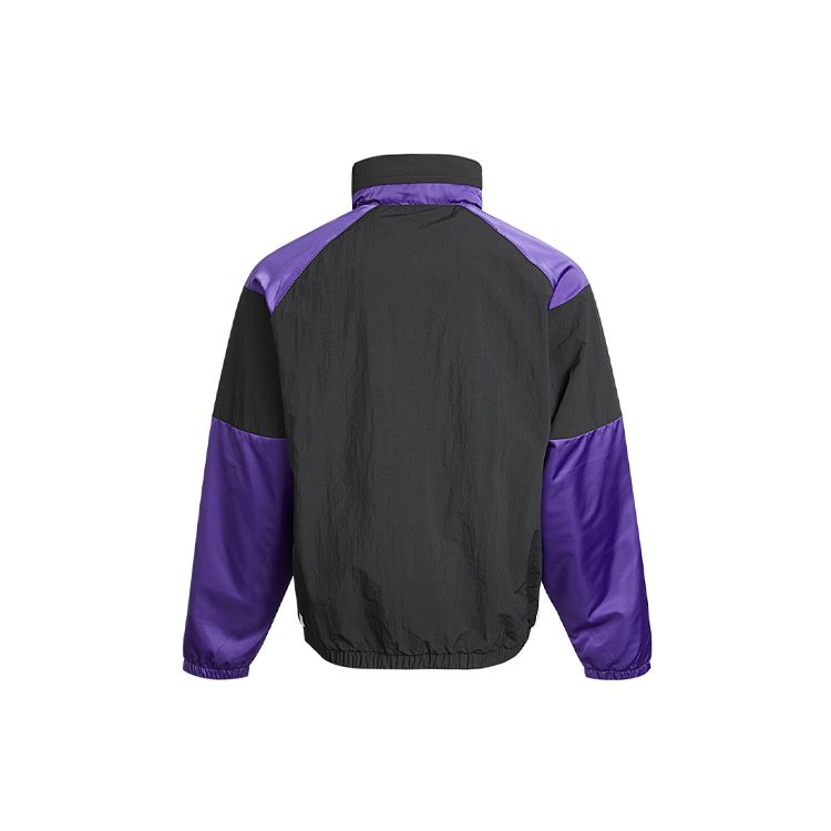 adidas Neo M Ss Feb Wl Windbreaker Jacket With Stand Collar Men Outerwear Black GP4809