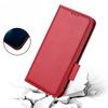 Ulefone Note 12P Wallet Litchi Magnet Flip Case, Red