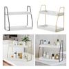 Bathroom Counter Organizer 2 Tier Decor Multipurpose Makeup Skincare Shelf Perfume for