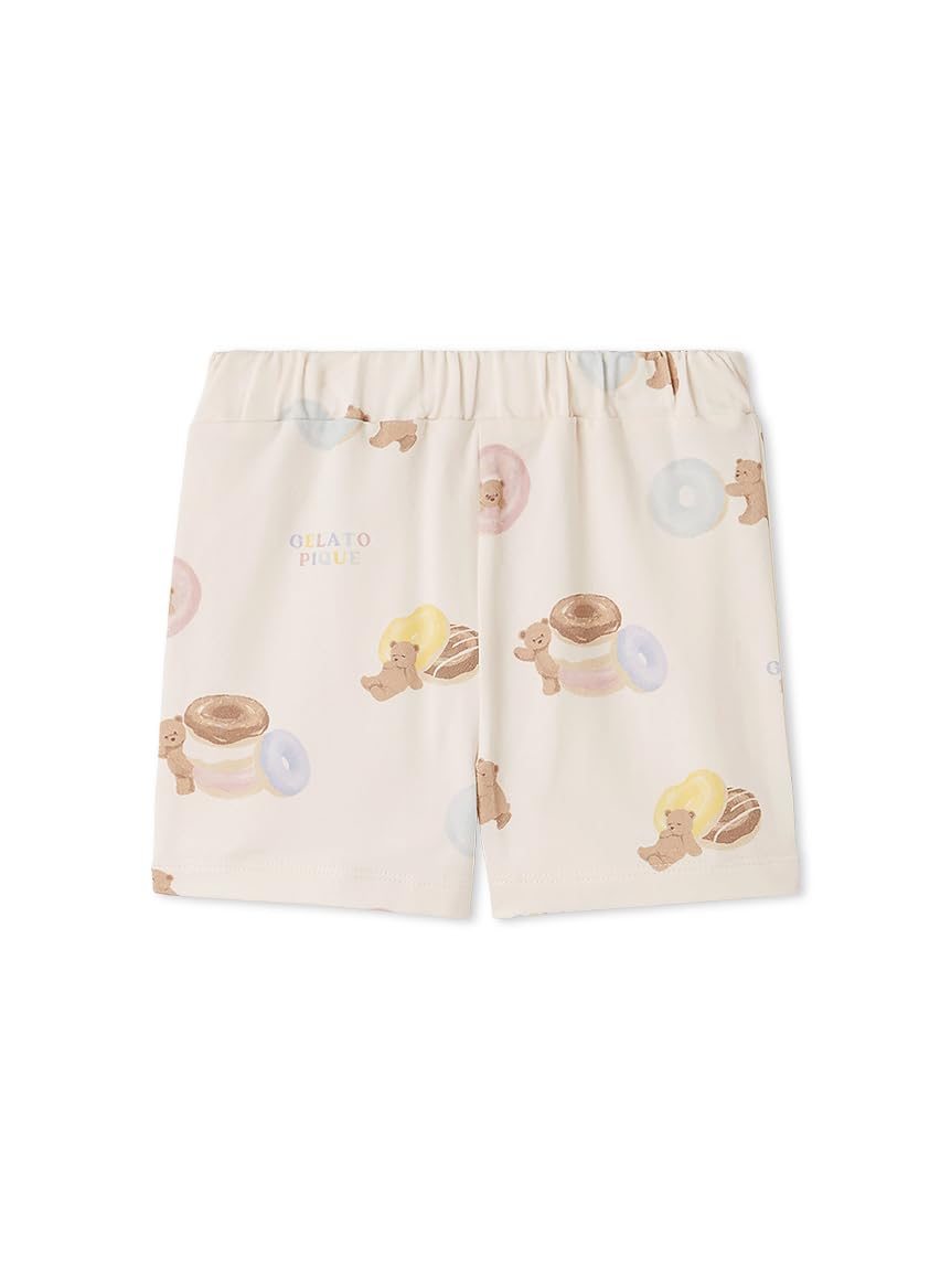 

Gelato Pique Baby Donut Bear Print Shorts PBCP252457 PNK рожевий