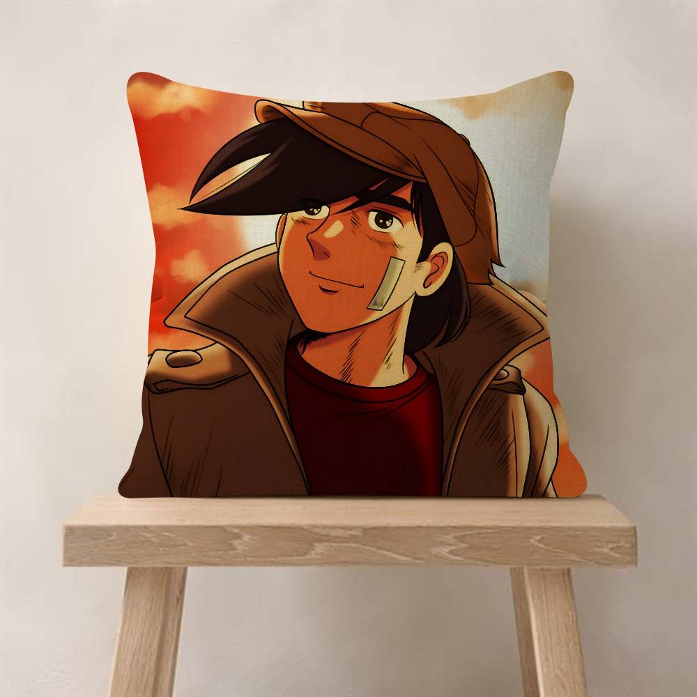 Anime Ashita No Joe Tomorrows Personalized Pillow Cover Kids Bedroom Wild Party Decor Pillowcase Kid Birthday Shower Gift