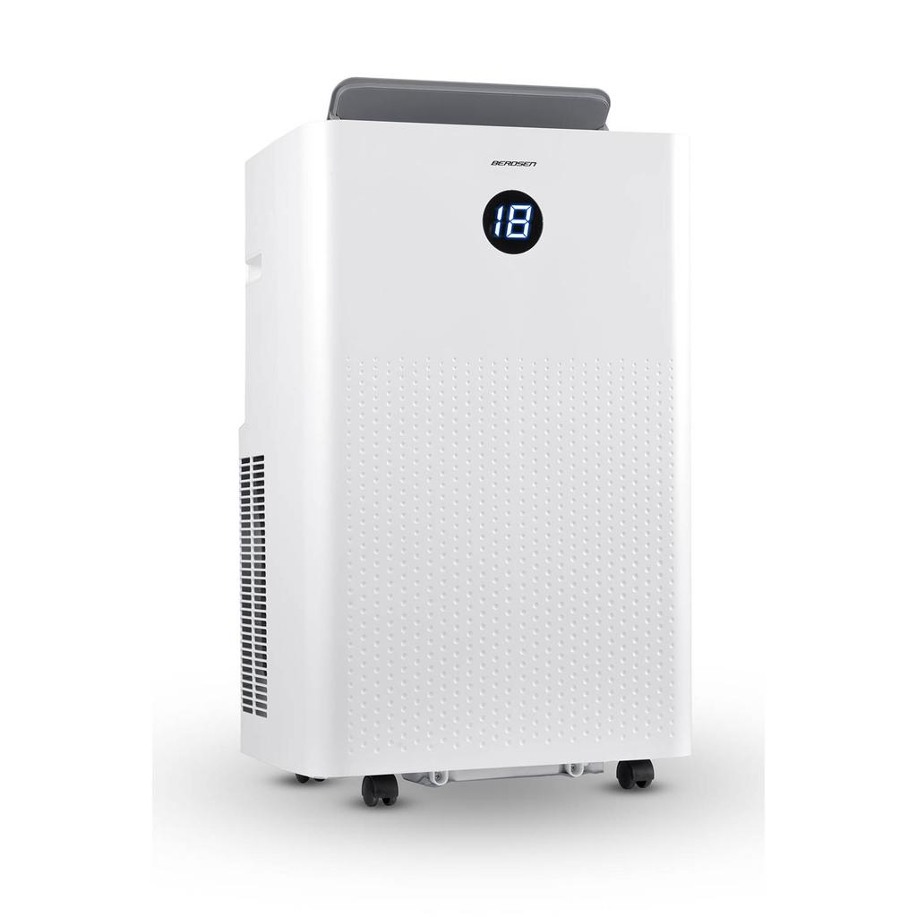 Draagbare Airconditioner Met Afdichting 14000 Btu Luchtontvochtiger Verwarming Wifi 37L/24H Berdsen Bd-584