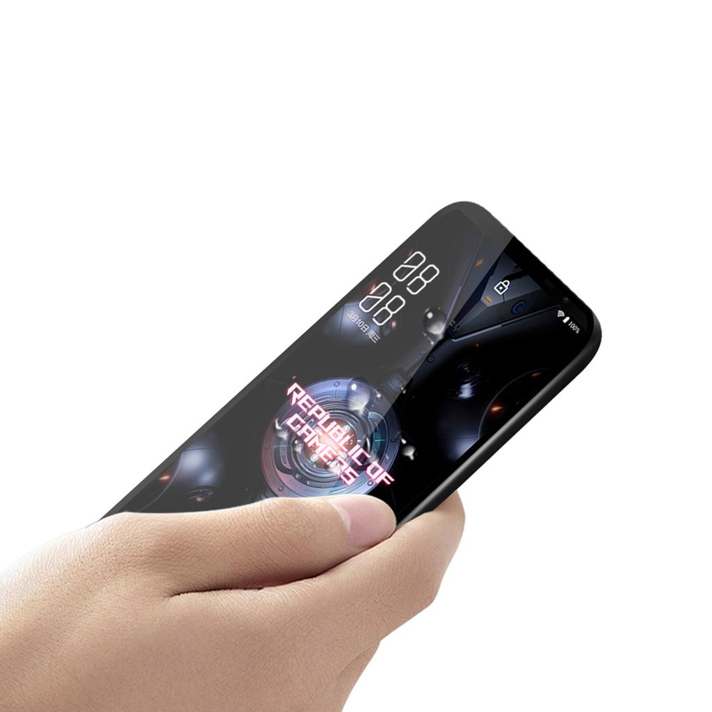 PINWUYO Anti-explosion Anti-fingerprint Tempered Glass Full Screen Full Glue Film for Asus ROG Phone 5