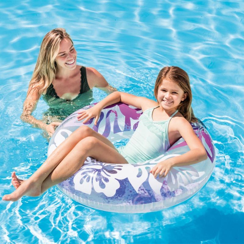 Flower Inflatable Toys PVC Pool Kid Swimming Ring Summer Outdoor Holiday Beach Party Water Toy For Adult Children