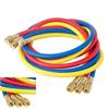 3Pcs 1.5M Refrigerant Hose 1/4 Sae 3000psi Refrigerant Charging Hose for R134a R404a R12 R22 Air Conditioning Refrigerant