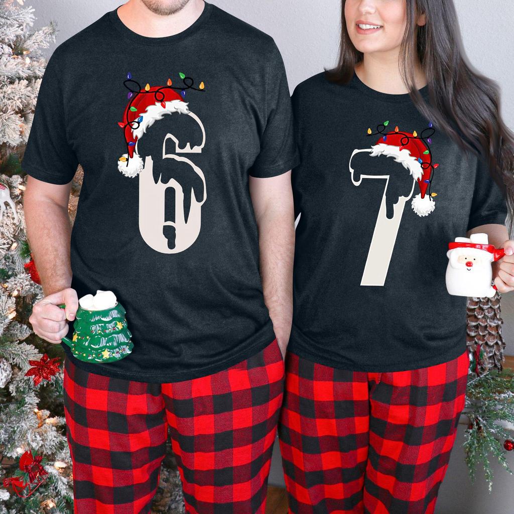 Camiseta de manga corta con cuello redondo y estampado de moda para mujer