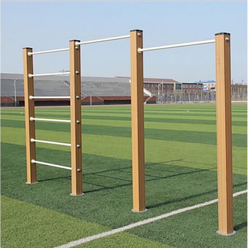 JINGGENG Plastic Wood Outdoor Fitness Equipment